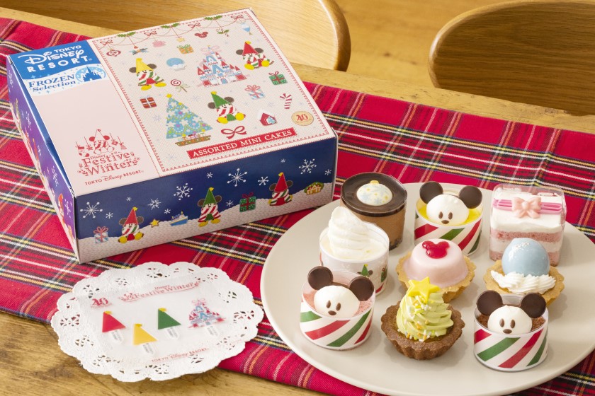 アソーテッド・ミニケーキ/東京ディズニーリゾートのクリスマスグッズ(千葉県/浦安市)