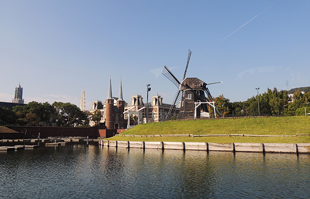 カナルクルーザーからの眺め/ハウステンボス「光の街のクリスマス」（長崎県/佐世保市）