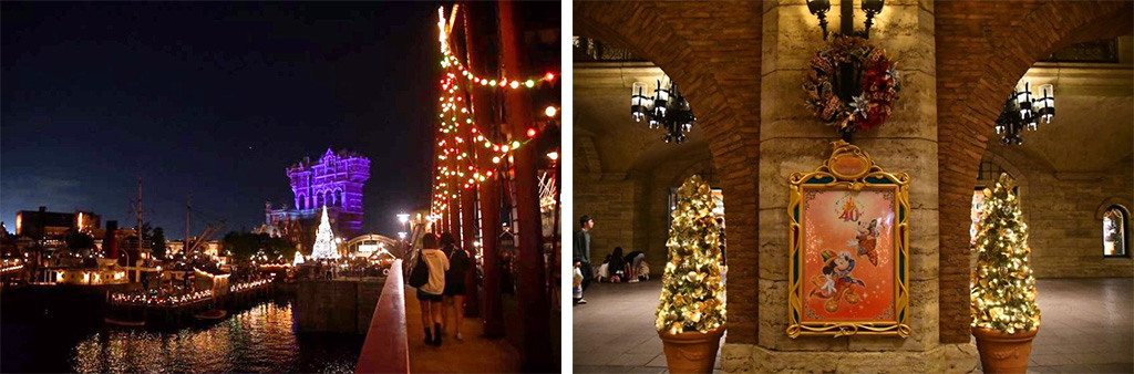 輝きに包まれたパーク/東京ディズニーシーのクリスマス（千葉県/舞浜市）