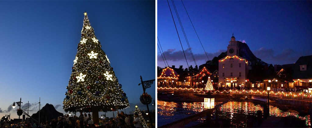 ロマンチックな雰囲気のパーク/東京ディズニーシーのクリスマス（千葉県/舞浜市）