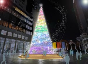 大阪・新梅田シティで「UMEDA SKYBUILDING Christmas 2023」が開催!参加無料のリアル謎解きゲームも