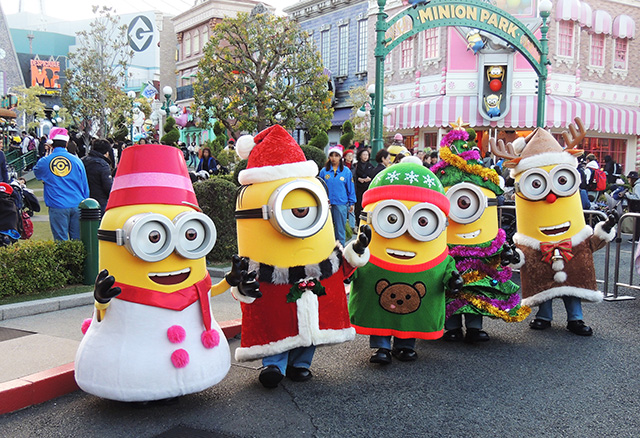 ミニオン・ハチャメチャ・グリーティング ~クリスマス ver.~/ユニバーサル・スタジオ・ジャパン(大阪府/大阪市)