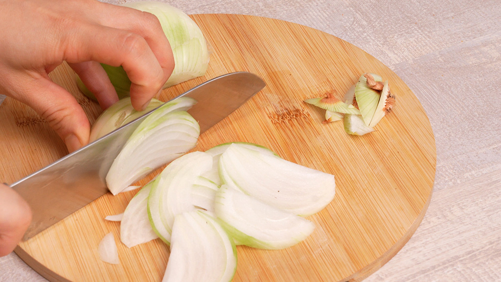 5分トマトソースの作り方②