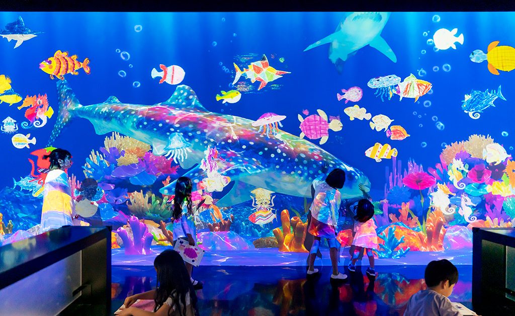 沖縄・Tギャラリア 沖縄 by DFSに「チームラボ 学ぶ！未来の遊園地