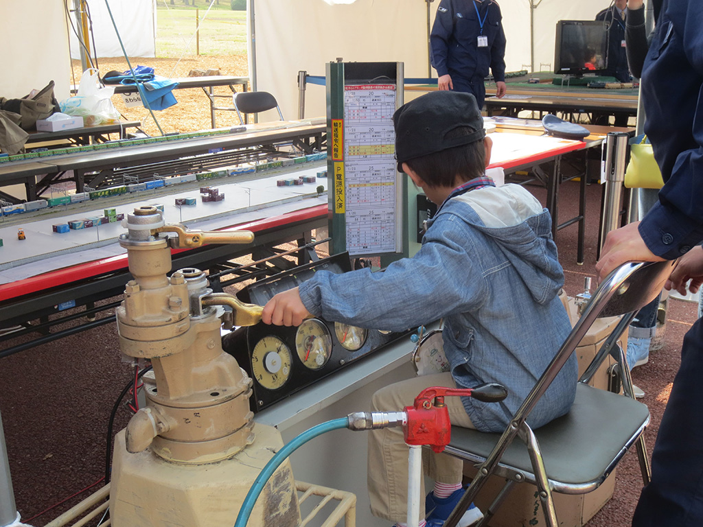 新幹線のPRコーナー/万博鉄道まつり 2023 with モノレールサミット(大阪府/吹田市)