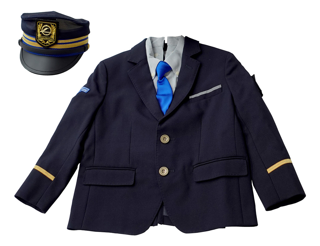 子ども制服着用体験コーナー/万博鉄道まつり 2023 with モノレールサミット(大阪府/吹田市)