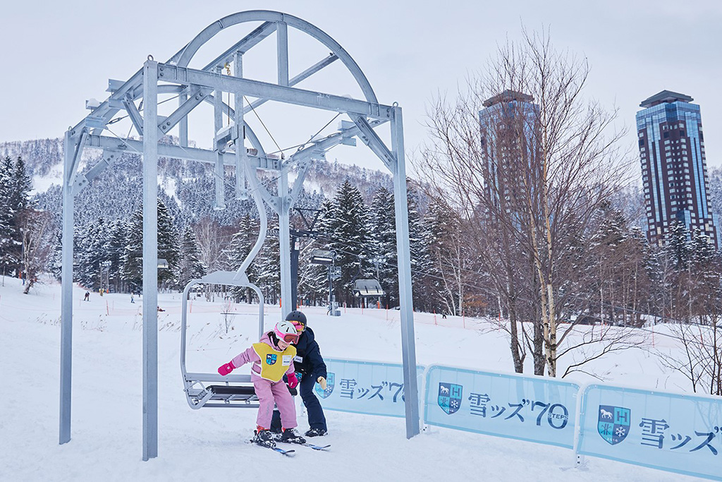 「雪ッズ70」専用のリフト/リゾナーレトマム（北海道）