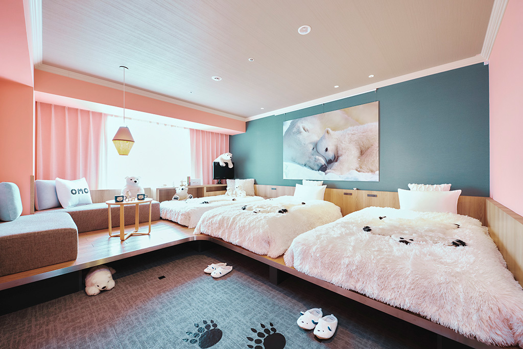 シロクマルーム/OMO7旭川 by 星野リゾート（北海道）