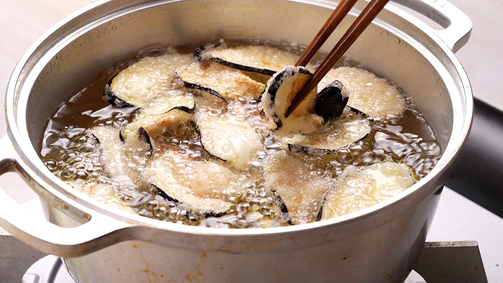 なすチップスの作り方③