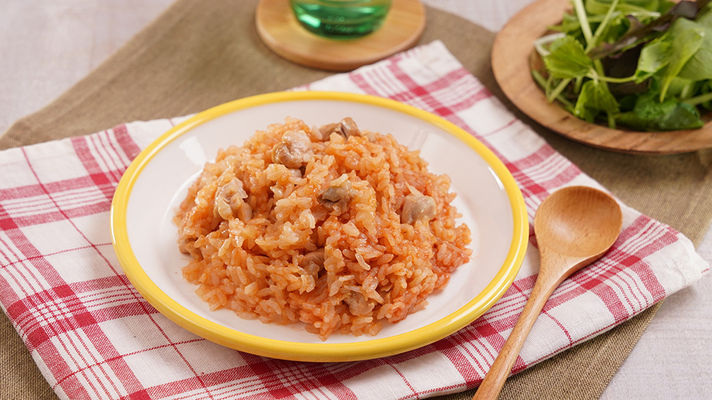 無煙チキンライス