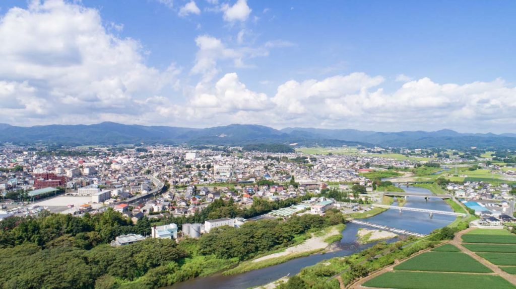 南相馬市原町区周辺