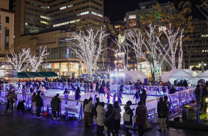 「YORU MACHI スケートリンク」/YORU MACHI in 千葉市中心市街地（千葉県）