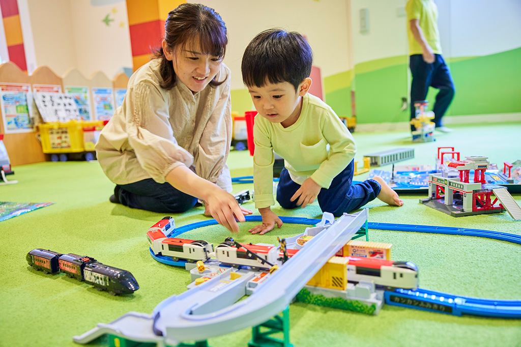 プラレールで遊べる/東京ドームシティASOBono!(東京都/文京区)