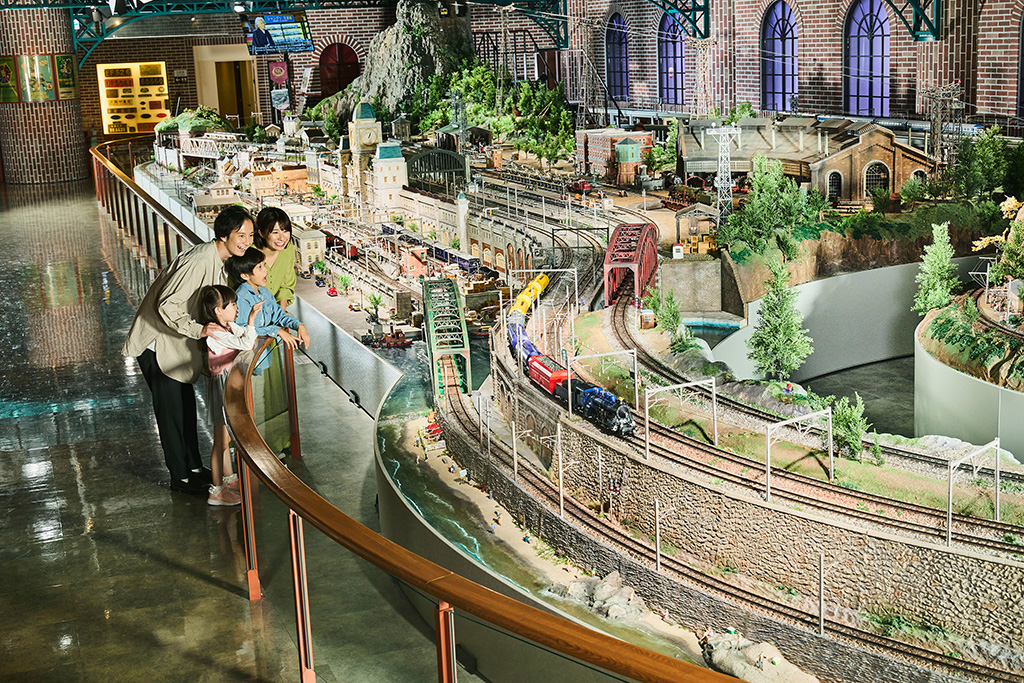 テニスコート1面分にも広がるジオラマ「いちばんテツモパーク」