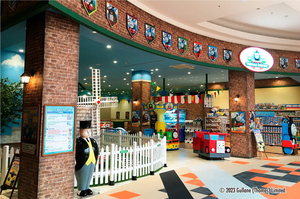 トップハム・ハット卿がお出迎え／トーマスステーション岐阜（岐阜県／本巣市）