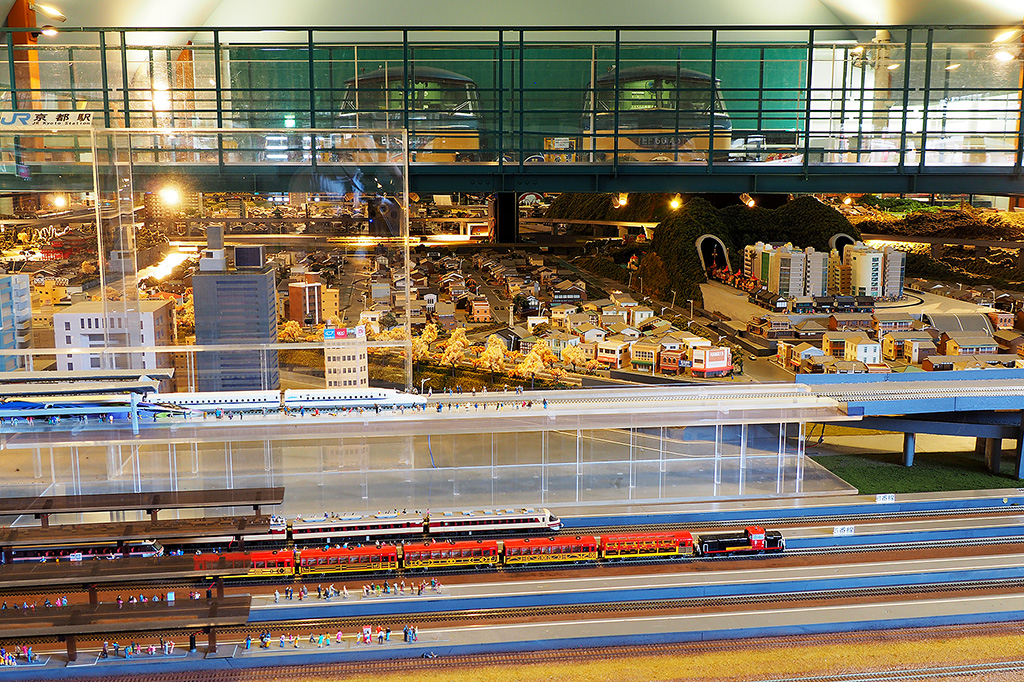 西日本最大級の大きさを誇る鉄道ジオラマ