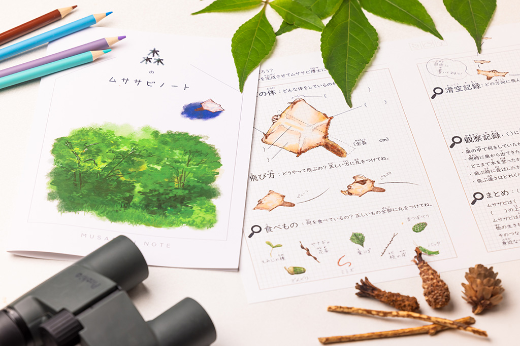 「ムササビノート」/ピッキオ(長野県/軽井沢町)