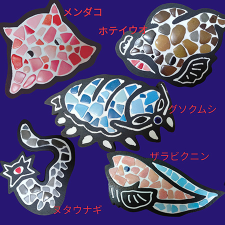 モザイクタイル ワークショップ/しながわ水族館（東京都/品川区）