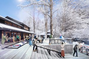 長野・軽井沢星野エリアで「軽井沢フローズンフィールド」を開催 氷のゲームや森の中のスケートを楽しもう