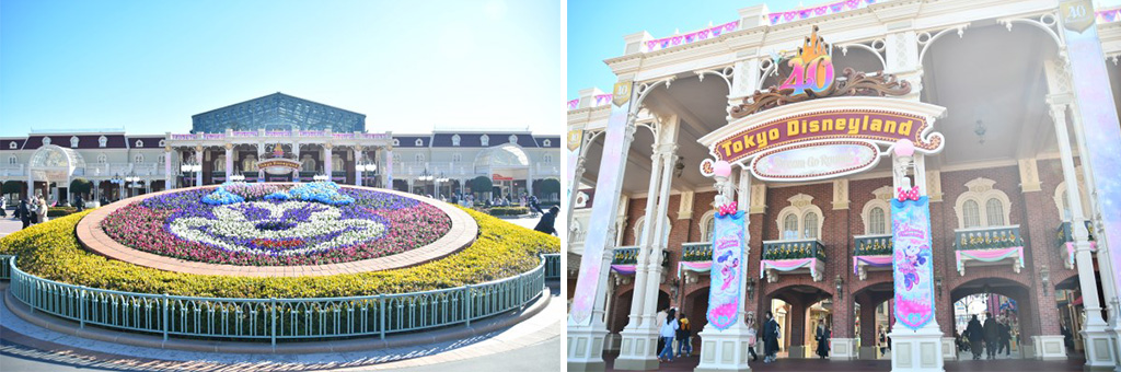 メインエントランスとゲート/東京ディズニーランド（千葉県/舞浜市）