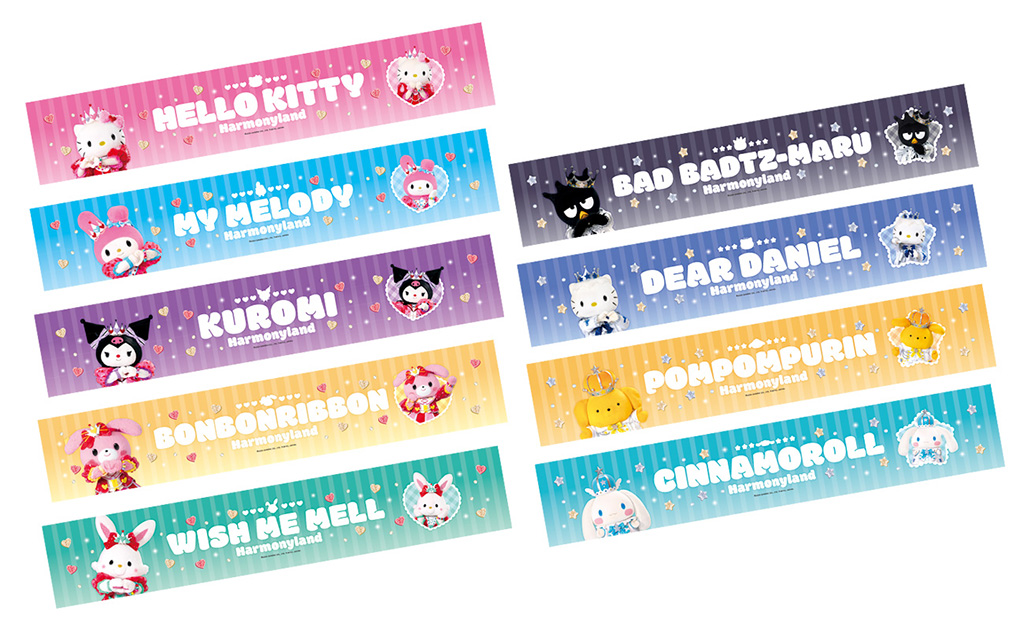 「KAWAII IDOL FES」のオリジナルグッズ/サンリオキャラクターパーク ハーモニーランド(大分県/日出町)