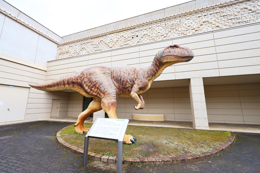 カガリュウの復元模型/光ミュージアム(岐阜県/高山市)