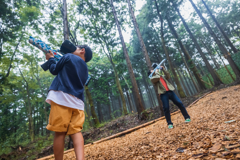 恐竜ARシューティング/三島スカイウォーク恐竜アドベンチャー(静岡県/三島市)