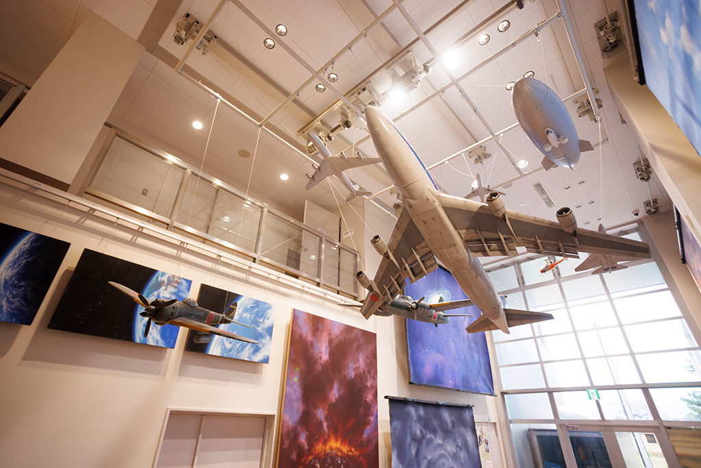 吹き抜けのホール/須賀川特撮アーカイブセンター（福島県/須賀川市）