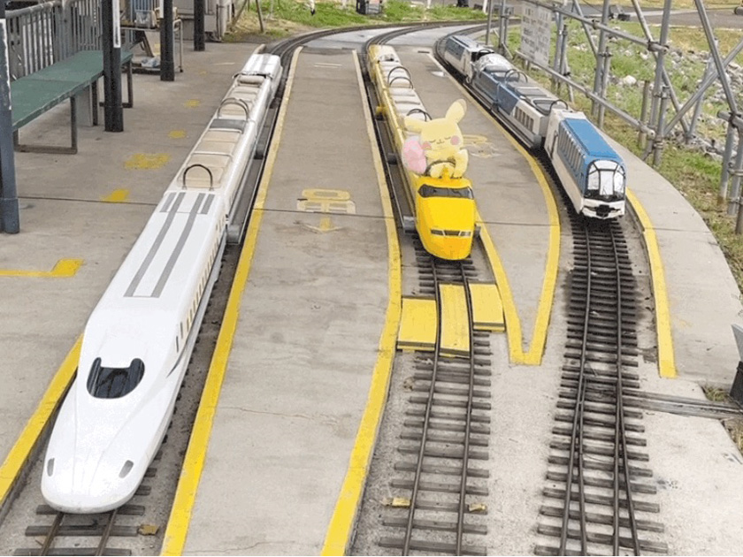 リアルなミニ鉄道はたかだ鉄道模型クラブ作／まほろば健康パーク ファミリー鉄道（奈良県／大和郡山市）