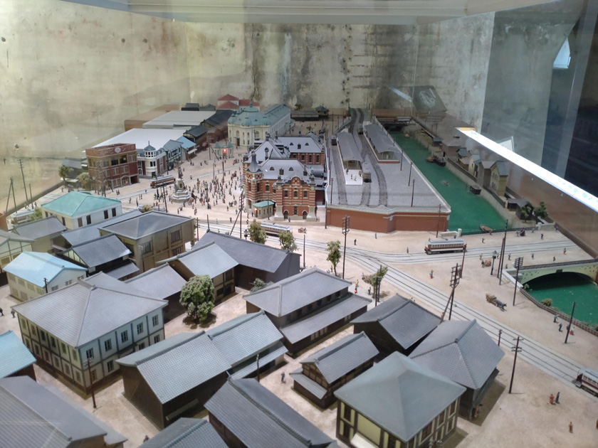 財団年報掲載 万世橋ジオラマ画像/旧万世橋駅(マーチエキュート神田万世橋)(東京都/千代田区)