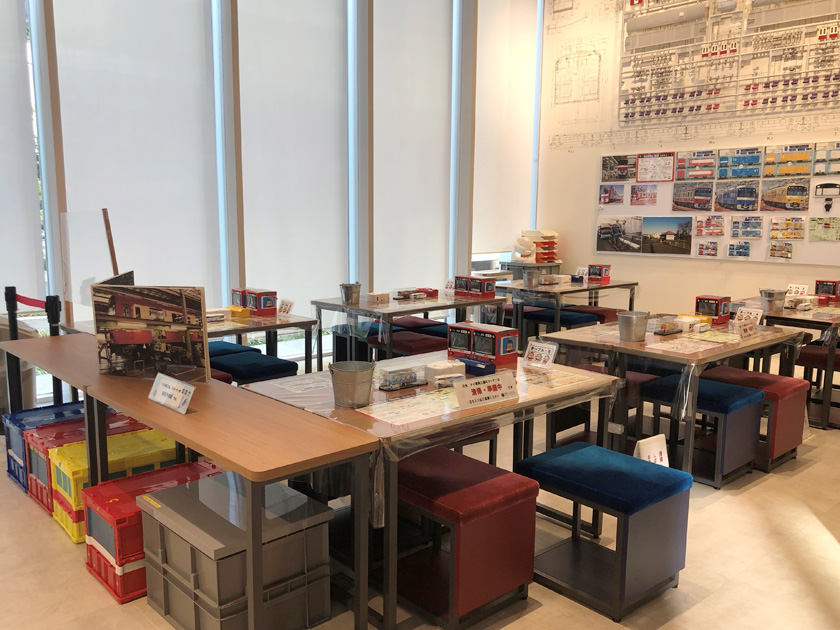 オリジナルプラレールが制作できる「マイ車両工場」/京急ミュージアム(神奈川県/横浜市)