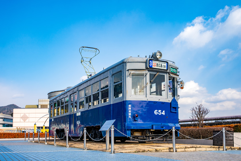 650形654号被爆電車/ヌマジ交通ミュージアム(広島県/広島市安佐南区)