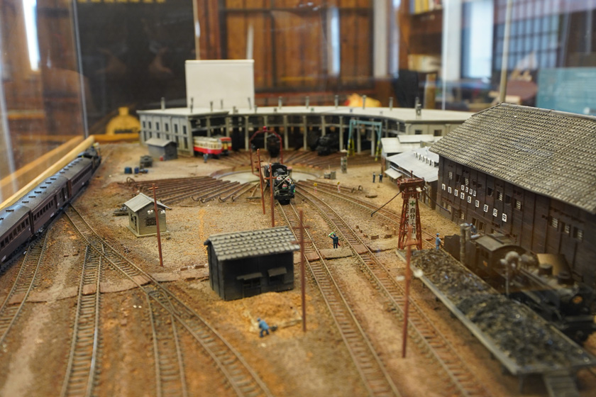機関庫ミュージアムのジオラマ/豊後森機関庫ミュージアム(大分県/玖珠郡玖珠町)