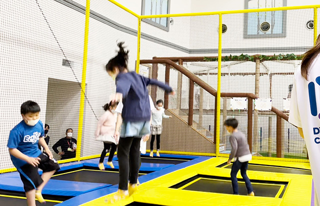 トランポリンコーナー／ダイナレックスチャレンジ