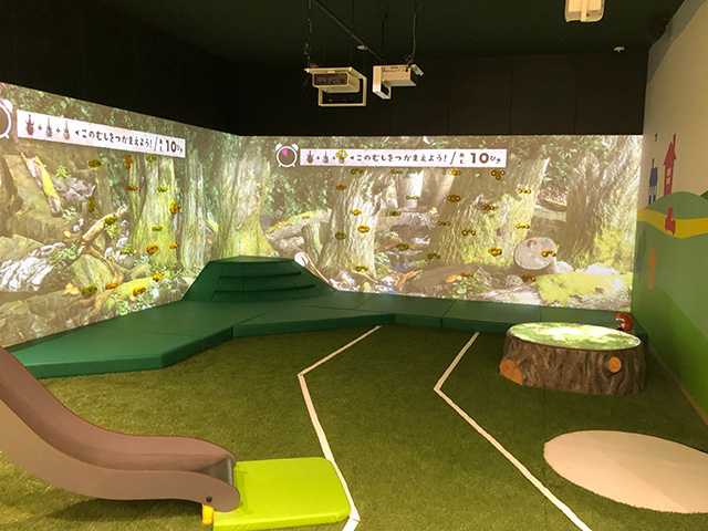 屋内木のぼり　森の子／あそびパークPLUSモレラ岐阜店