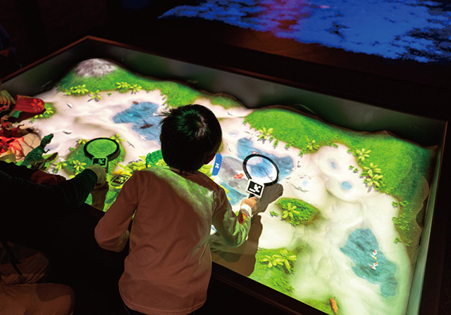 SAND PARTY!／AR砂遊び／リトルプラネット ららぽーと沼津