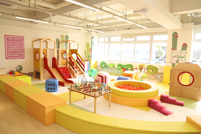 知覚・聴覚などの感覚の発達に役立つ遊具や玩具／春日井市子ども屋内遊び場 ぐりんぐりん