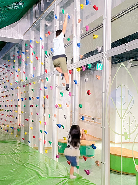 ボルダリング／こまきこども未来館