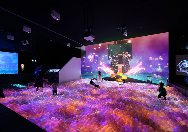 ZABOOM JOURNEY／冒険型デジタルボールプール／リトルプラネット mozoワンダーシティ
