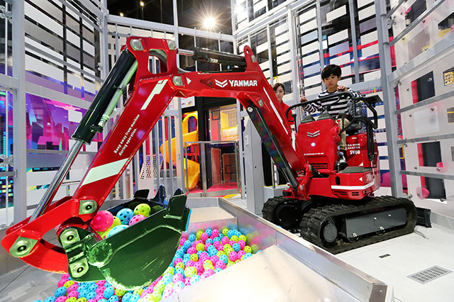 ザクザクパワーショベル/ヤンマーミュージアム