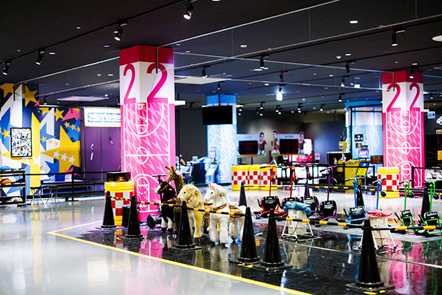 テレビのバラエティ番組のような体験ができる/VS PARK セブンパーク天美店