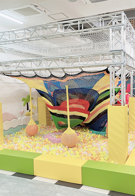 日本に3か所しかない巨大ネット/ストランドプラス ミクキッズ