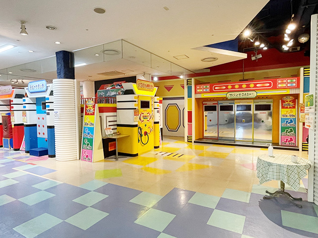 ジャングルジムやスピードタッチのある冒険サバンナエリア/ポルトヨーロッパ「アドベンチャーキッズランド」