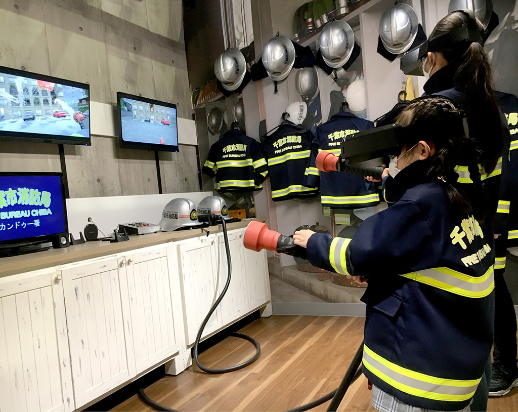 VR消防士体験/Kandu in あみプレミアム・アウトレット（茨城県/阿見町）