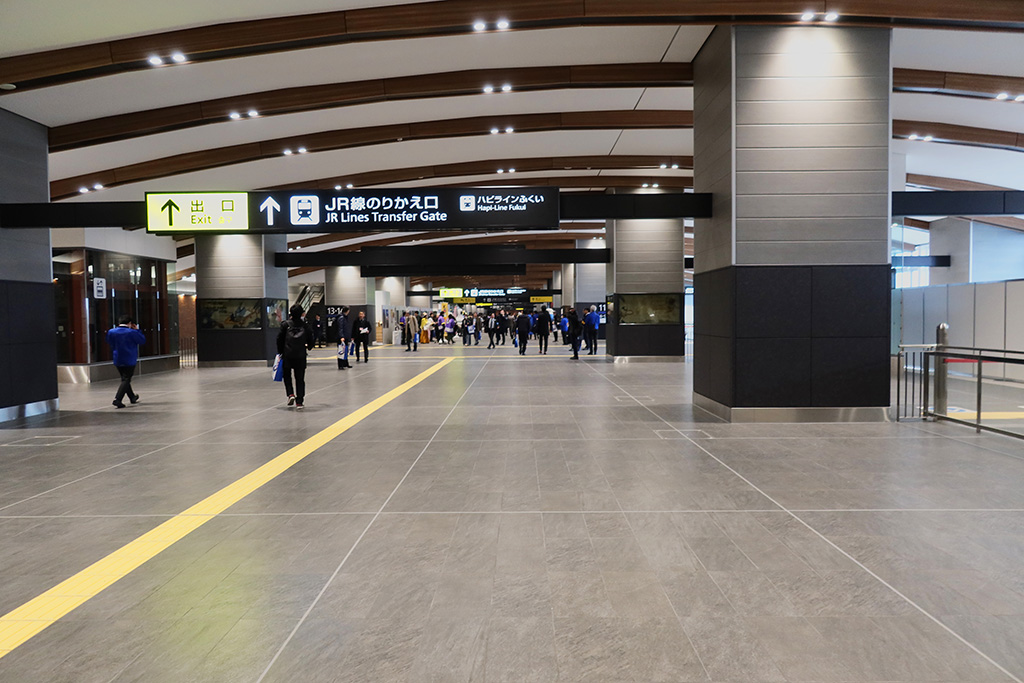 2階改札口/北陸新幹線・敦賀駅