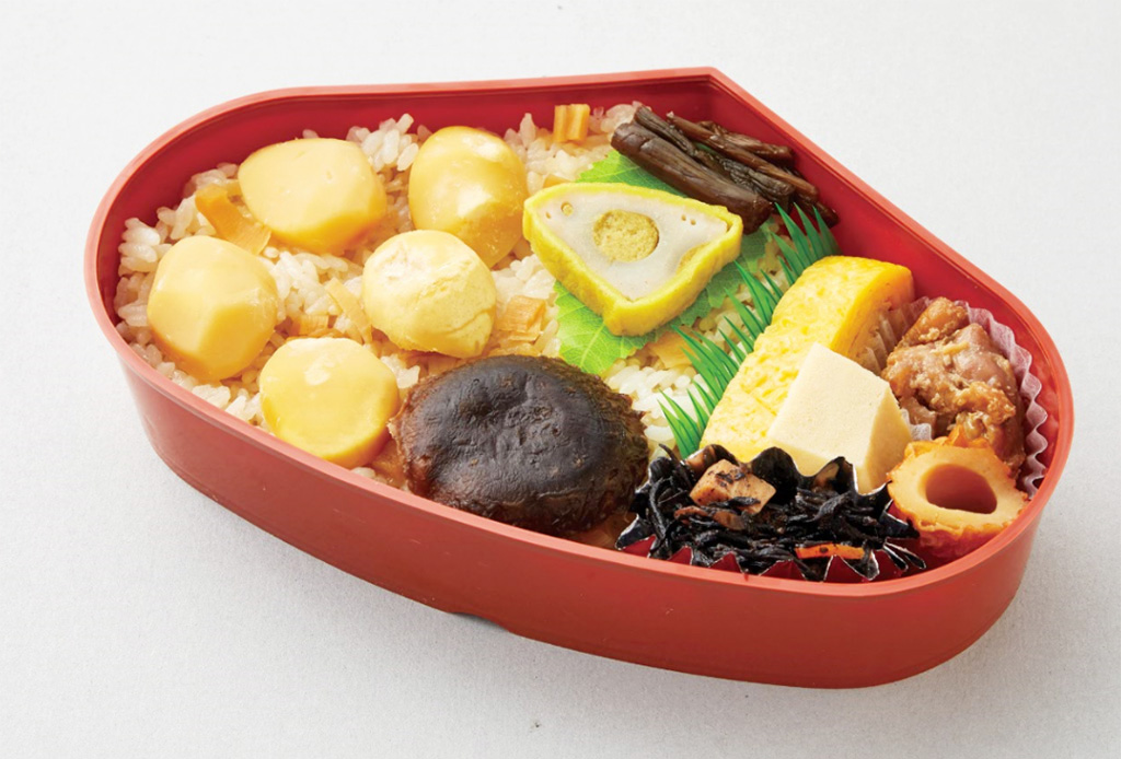 （有）人吉駅弁やまぐち　栗めし/SL人吉お見送りイベント in 久留米駅（福岡県）