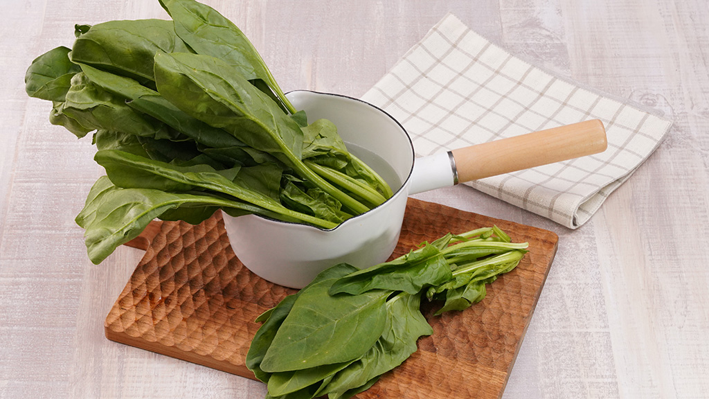 子どもが苦手な野菜レシピ【ほうれん草】