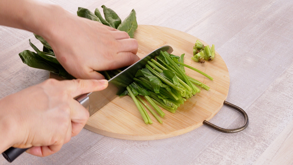 ほうれん草チュモッパの作り方①