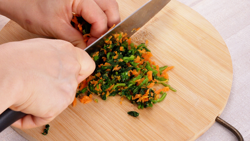 ほうれん草チュモッパの作り方③