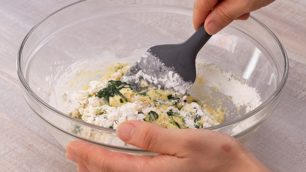 ふわふわ蒸しパンの作り方②